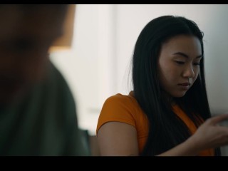 18 Year Old Teenager Sushi Party Turns Into Crazy Orgy - Reverse Gangbang Foursome