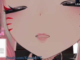 Sexy Kitty Vtuber Kanako Teases and Purrs with her Slutty Bikini and Pantie Peek!! Naughty Catgirl