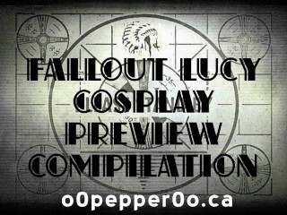 LUCY FALLOUT COSPLAY PREVIEW COMPILATION