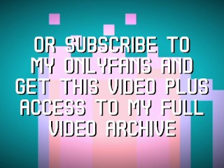 Your Sexy Goth GF Chases you with her Gassy Butt! PREVIEW (Femdom, Face Farts, Hide and Seek)