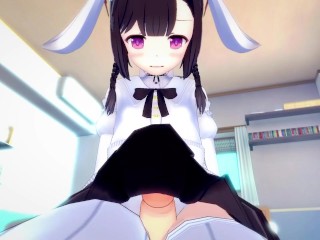 POV Hentai Footjob from M99 CN from Girls Frontline