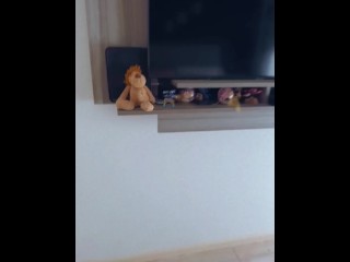 The giantess Samira rescues her favorite tiny and brings him to safety while the other suffers