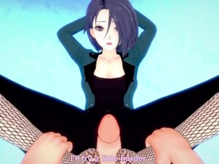 POV Hentai Footjob from Shamir from Fire Emblem