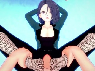 POV Hentai Footjob from Shamir from Fire Emblem