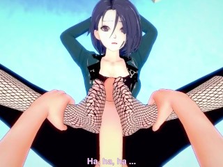 POV Hentai Footjob from Shamir from Fire Emblem