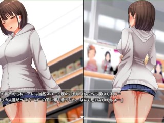【H GAME】夜歩きDLC Live2DアニメVer♡玄関前でオナニー エロアニメ｜エロ同人｜Hentai｜Anime｜Doujin