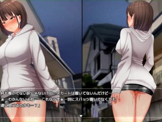 【H GAME】夜歩きDLC Live2DアニメVer♡玄関前でオナニー エロアニメ｜エロ同人｜Hentai｜Anime｜Doujin