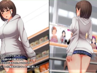 【H GAME】夜歩きDLC Live2DアニメVer♡玄関前でオナニー エロアニメ｜エロ同人｜Hentai｜Anime｜Doujin