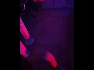 POV - Colombian in Red Lingerie & a Cross Necklace… She Gave Me Head, Then Got Bent Over