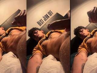 ORGIA DE UNA MANO! Corrida explosiva