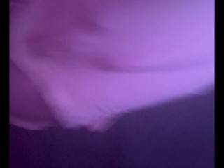 Young Trans Feedee tears shirt open after stuffing