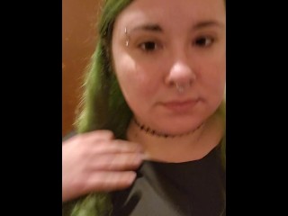 Tight Black Dress Pee.