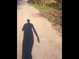 My kinky Easter - clothespins, licking dirt, nipple torture with stones, masturbating with stick