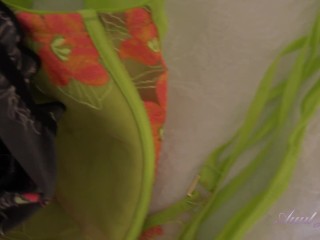 Aunt Judy's - Your Mature GILF Stepmom Randy Raz Catches You With Her Panties (POV)