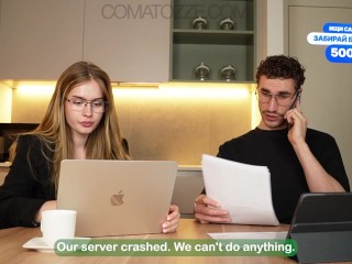 Big Tit Secretary Failed at Her Job...