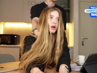 Big Tit Secretary Failed at Her Job...