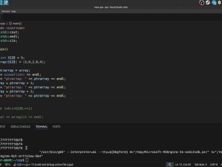 #25 Pointers arithmetic