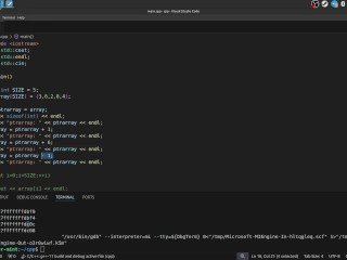 #25 Pointers arithmetic