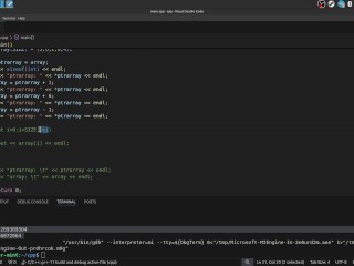 #25 Pointers arithmetic