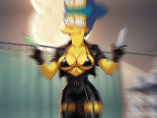 Marge Simpsons Porn and Hentai Ai compilation sexy and naked