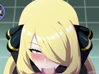 You fuck Cynthia after beating the pokemon league !