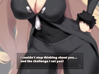 You fuck Cynthia after beating the pokemon league !