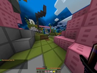 Amateur solo male plays minecraft bedwars and gives life advice (gone sexual)