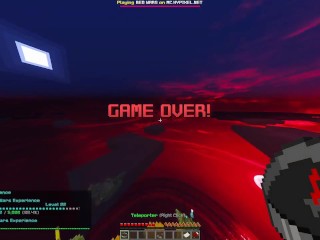 Amateur solo male plays minecraft bedwars and gives life advice (gone sexual)