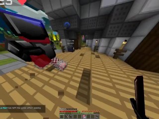 Amateur solo male plays minecraft bedwars and gives life advice (gone sexual)