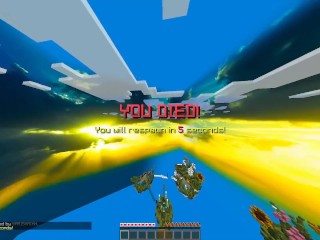 Amateur solo male plays minecraft bedwars and gives life advice (gone sexual)