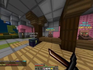 Amateur solo male plays minecraft bedwars and gives life advice (gone sexual)