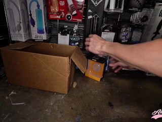 Arab mistress Alina Angel Destroyed Slave boy with 12" BBC مسترس الينا انجل نيك واذلال خادمها المطيع