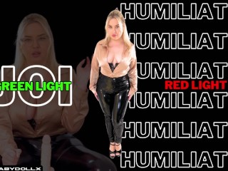 Green light joi red light humiliation
