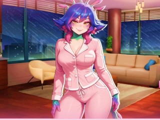 [F4M] Cute Chameleon Girl Got Caught in the Rain and Needs Your Body to Warm Up 💦🔥💕 {Lewd ASMR}