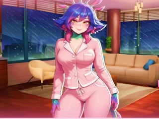 [F4M] Cute Chameleon Girl Got Caught in the Rain and Needs Your Body to Warm Up 💦🔥💕 {Lewd ASMR}
