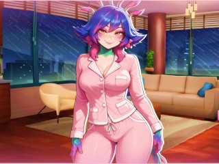 [F4M] Cute Chameleon Girl Got Caught in the Rain and Needs Your Body to Warm Up 💦🔥💕 {Lewd ASMR}