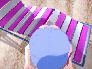 Rem hard sex on the beach | Re: Zero | Full & POV on patreon: Fantasyking3