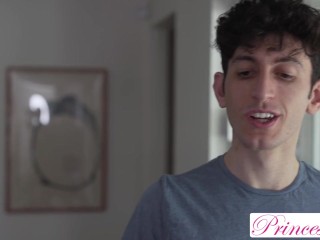 Clever Cum Thirsty Stepsis Penelope Kay Steals Stepbro's Cum in Camping Chair