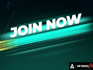 WE SWING BOTH WAYS - Sexy Busty Pristine Edge Joins A Bisexual Threesome For Hot Double Penetration