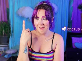 pee countdown + cleavage tease (FULL VIDEO)