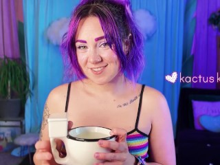 pee countdown + cleavage tease (FULL VIDEO)