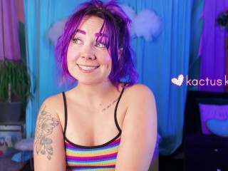 pee countdown + cleavage tease (FULL VIDEO)