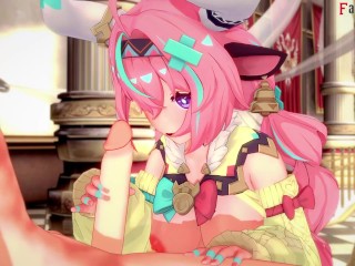 Varessa Blowjob | Genshin Impact | Full & POV on patreon: Fantasyking3