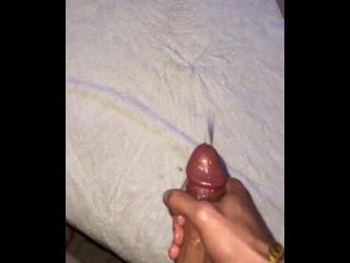 Big oiled up dick blows a huge load!