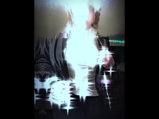 Carrie Cougar in a tight white top shows her latest NBA apparel