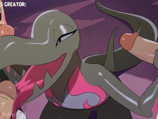 Double penetration to dinosaur we give her a creampie in the asshole (Feliscede animation) - Jazziuu
