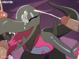 Double penetration to dinosaur we give her a creampie in the asshole (Feliscede animation) - Jazziuu