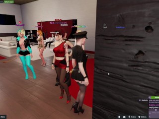 cop Tya gets fucked by Bella 3DXchat