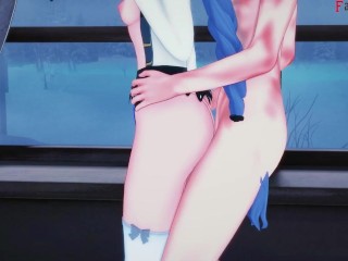 Fucking Eris and Roxy while wife is next room | Mushoku NTR 4 | Full & POV on patreon: Fantasyking3