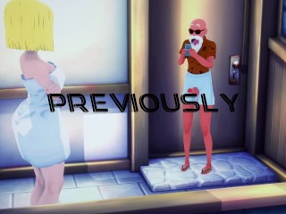 Kame Roshi Fucking Android 18 behind Krillin's back | DBZex 6 | Full & POV on patreon: Fantasyking3